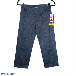 Kirkland Signature grey nylon yoga Gym Exercise Comfy Soft Capri women Size S